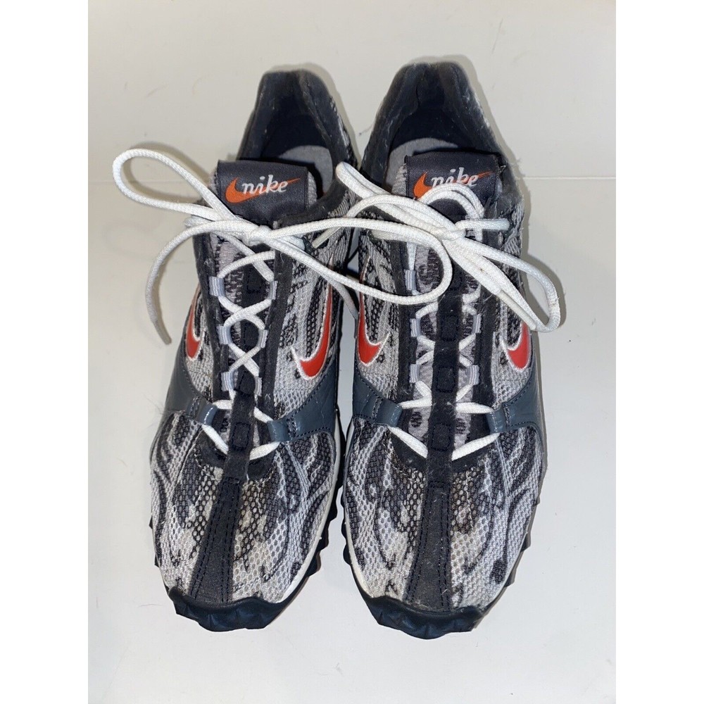 Nike Jana Star Waffle Track Shoes Womens 7.5 Gray 314580-081 Red White Used - Picture 2 of 9